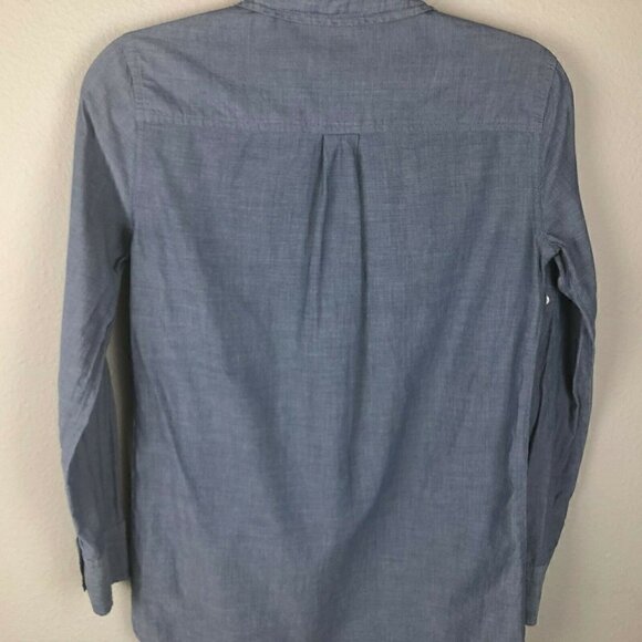 J.CREW Chambray Tunic Top - Picture 2 of 9